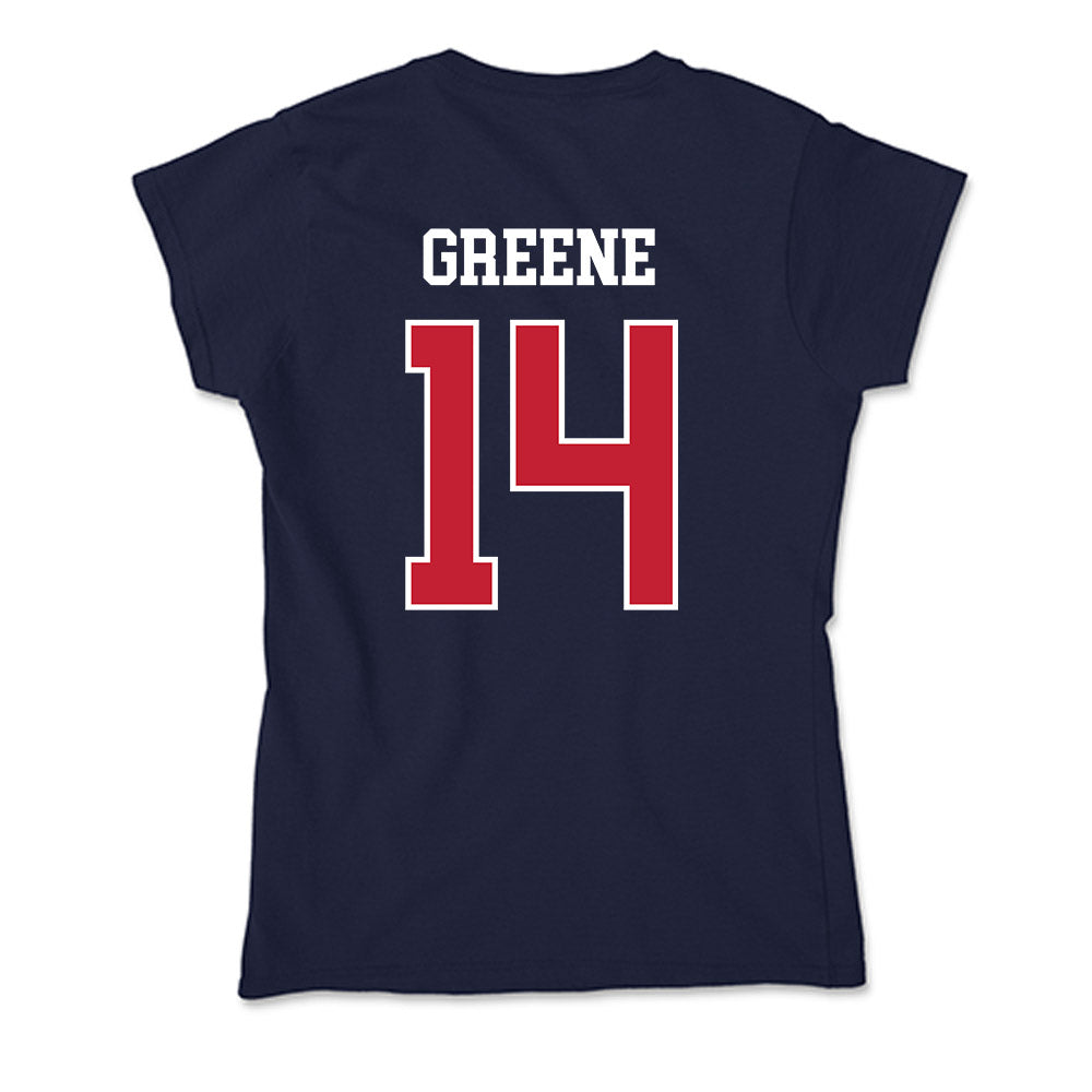 Utah Tech - NCAA Football : Will Greene - Soft Style Women’s T-Shirt-1