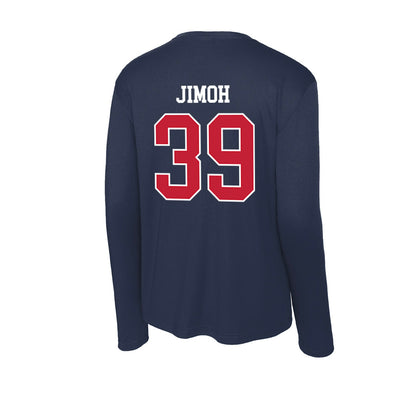 Utah Tech - NCAA Football : Jeremiah Jimoh - Activewear Long Sleeve T-Shirt-1