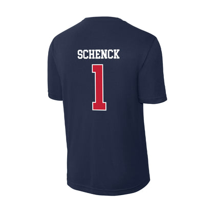 Utah Tech - NCAA Men's Basketball : Hunter Schenck - Activewear T-Shirt-1