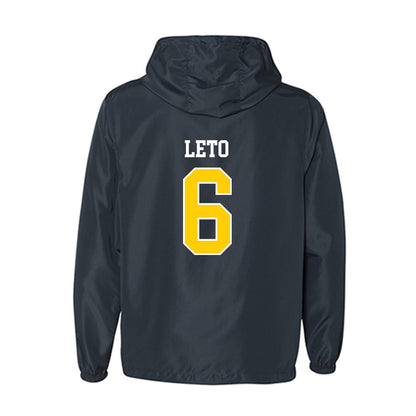 Toledo - NCAA Baseball : Luke Leto - Windbreaker-1