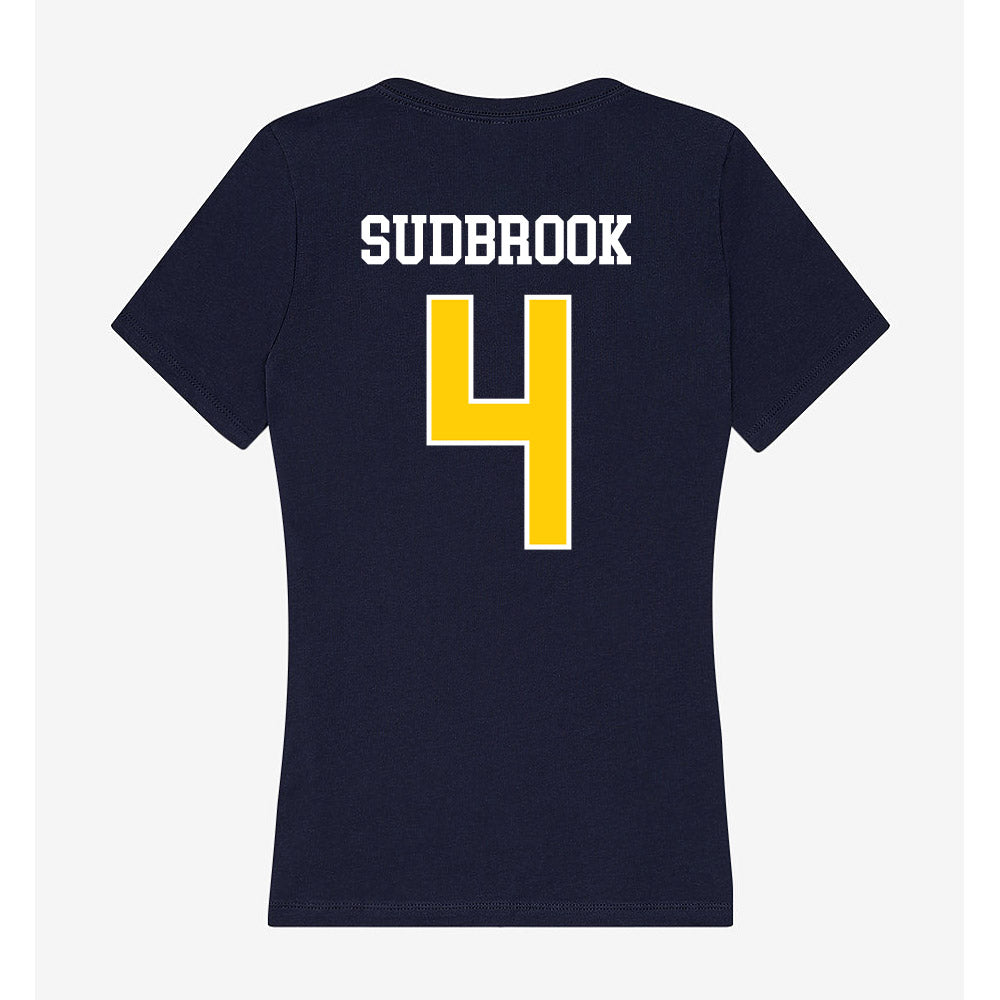 Toledo - NCAA Baseball : Ryan Sudbrook - Women's V-Neck T-Shirt-1