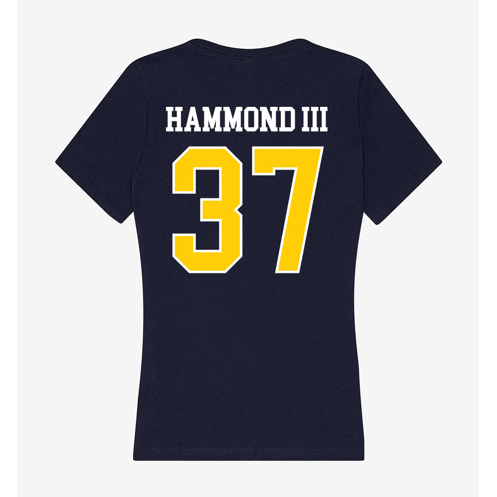 Toledo - NCAA Football : Robert Hammond III - Women's V-Neck T-Shirt-1