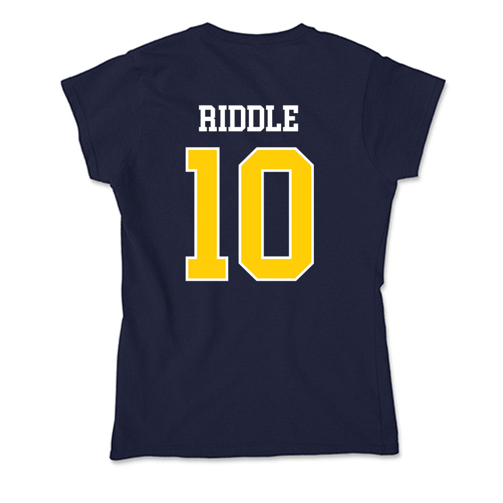 Toledo - NCAA Men's Basketball : Chris Riddle - Soft Style Women’s T-Shirt-1