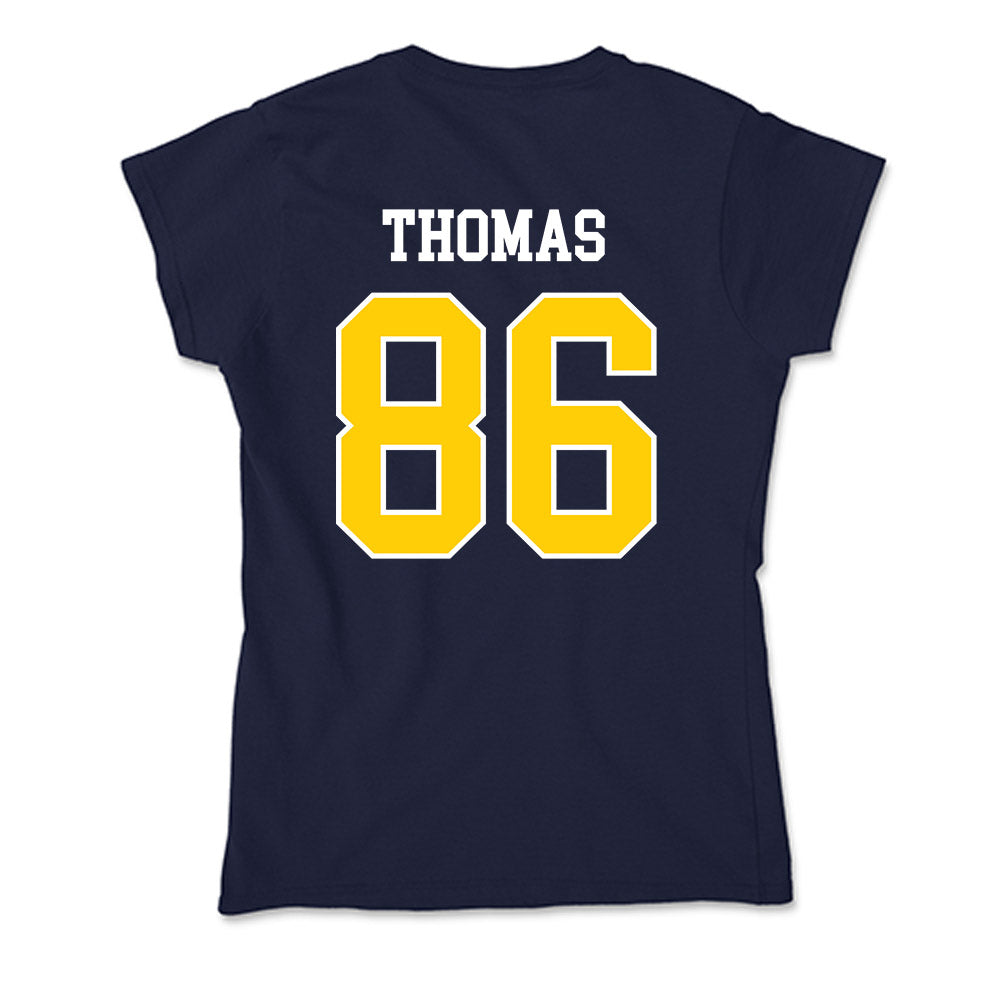 Toledo - NCAA Football : Donivon Thomas - Soft Style Women’s T-Shirt-1