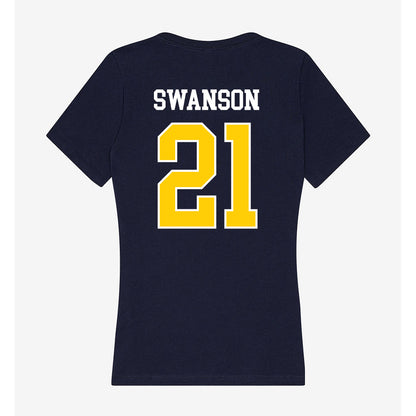Toledo - NCAA Baseball : Deron Swanson - Women's V-Neck T-Shirt-1