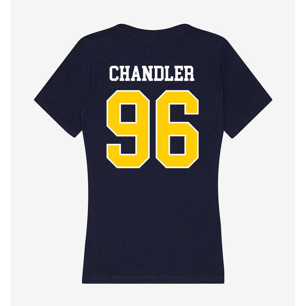 Toledo - NCAA Football : Nathaniel Chandler - Women's V-Neck T-Shirt-1