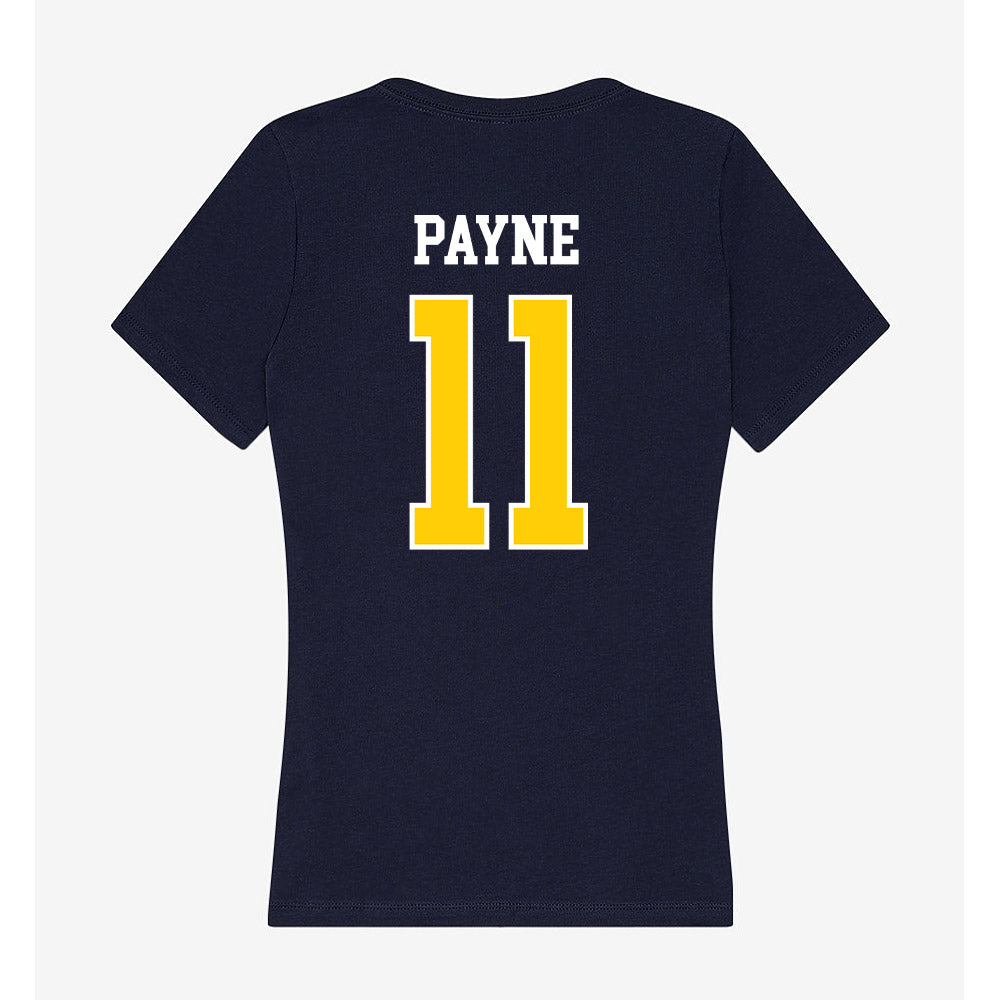 Toledo - NCAA Baseball : Jacob Payne - Women's V-Neck T-Shirt-1
