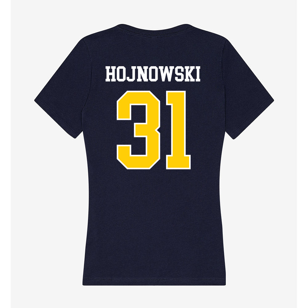 Toledo - NCAA Baseball : John Hojnowski - Women's V-Neck T-Shirt-1