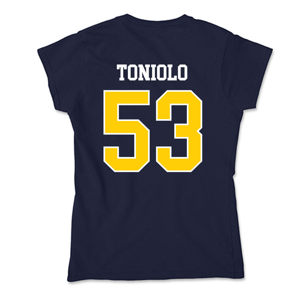Toledo - NCAA Football : Samuel Toniolo - Soft Style Women’s T-Shirt-1