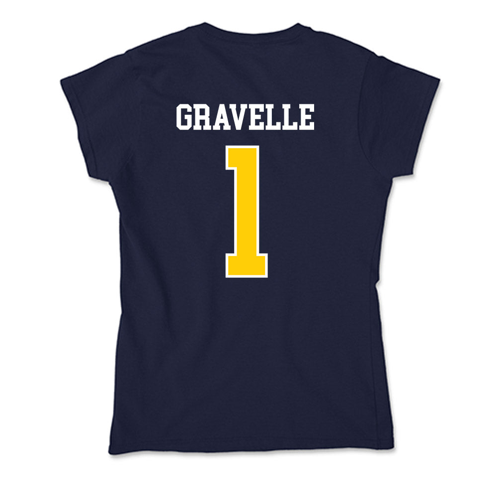 Toledo - NCAA Baseball : Cam Gravelle - Soft Style Women’s T-Shirt-1