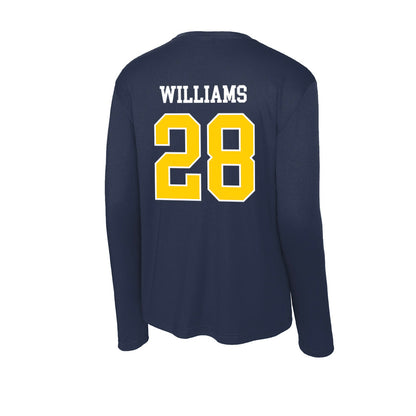 Toledo - NCAA Football : DeShaun Williams - Activewear Long Sleeve T-Shirt-1