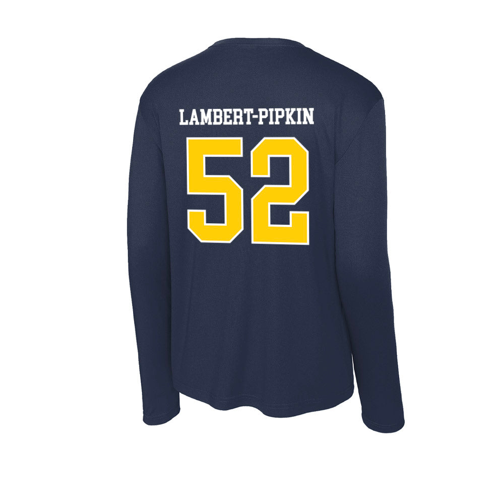 Toledo - NCAA Football : Lucas Lambert-Pipkin - Activewear Long Sleeve T-Shirt-1