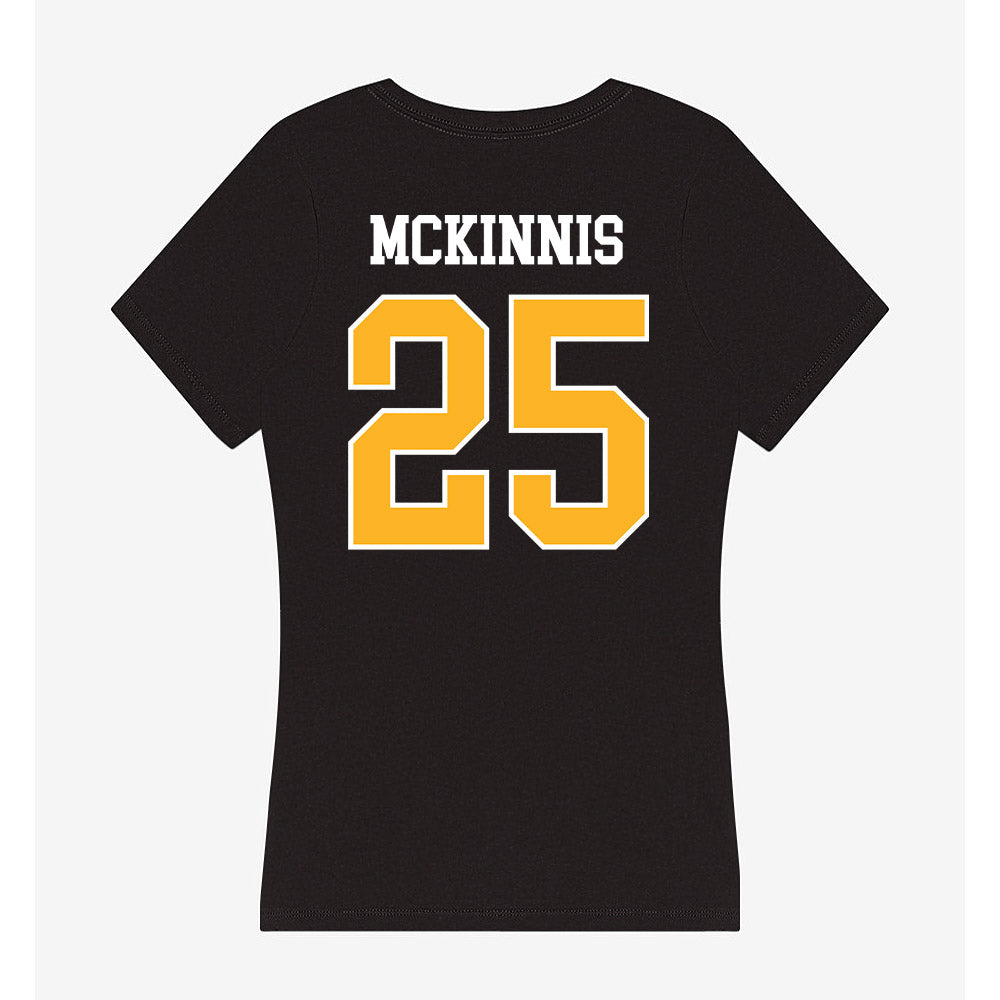Bethune - NCAA Football : Ace McKinnis - Women's V-Neck T-Shirt-1