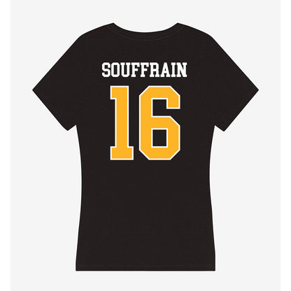 Bethune - NCAA Baseball : Manuel Souffrain - Women's V-Neck T-Shirt-1