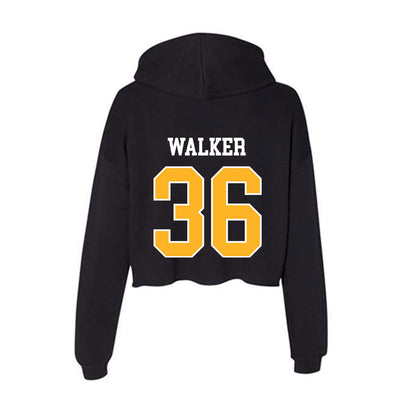 Bethune - NCAA Football : Micheal Walker - Women's Crop Fleece Hoodie-1