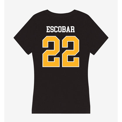 Bethune - NCAA Baseball : Irvin Escobar - Women's V-Neck T-Shirt-1