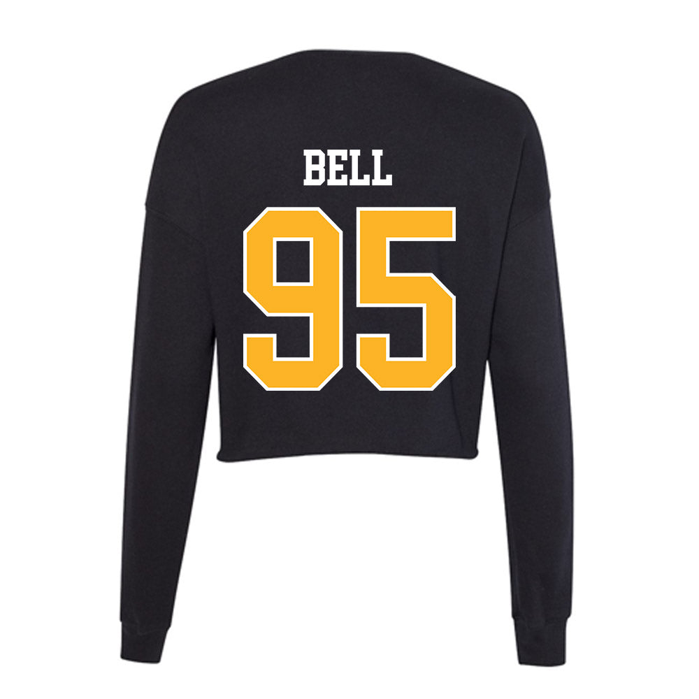 Bethune - NCAA Football : Ryan Bell - Women's Cropped Crew Fleece-1