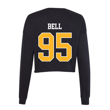 Bethune - NCAA Football : Ryan Bell - Women's Cropped Crew Fleece-1