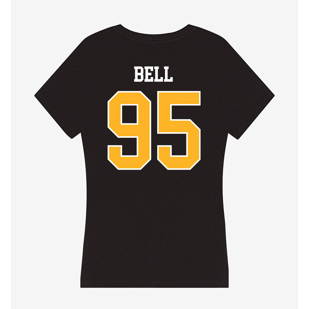 Bethune - NCAA Football : Ryan Bell - Women's V-Neck T-Shirt-1
