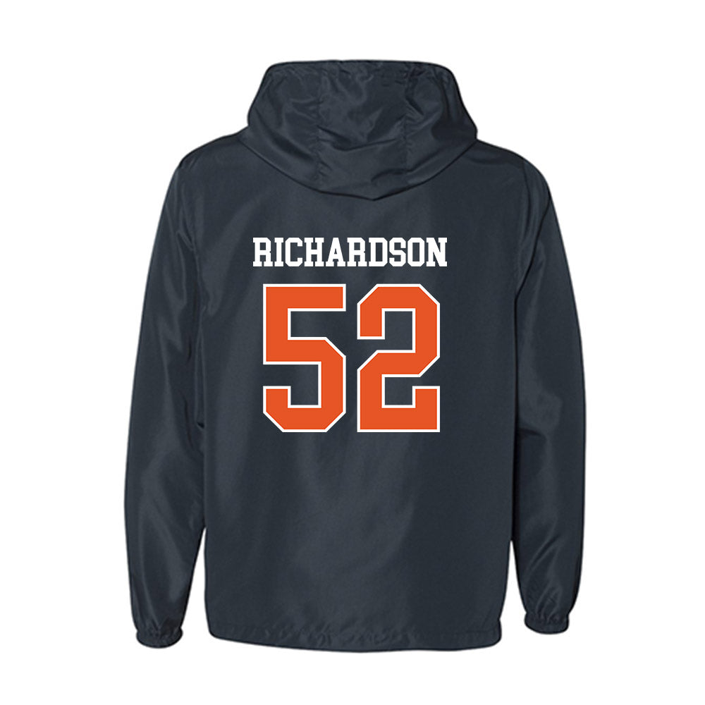 Utica - NCAA Football : Joshua Richardson - Windbreaker-1