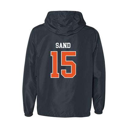 Utica - NCAA Men's Basketball : Joshua Sand - Windbreaker-1