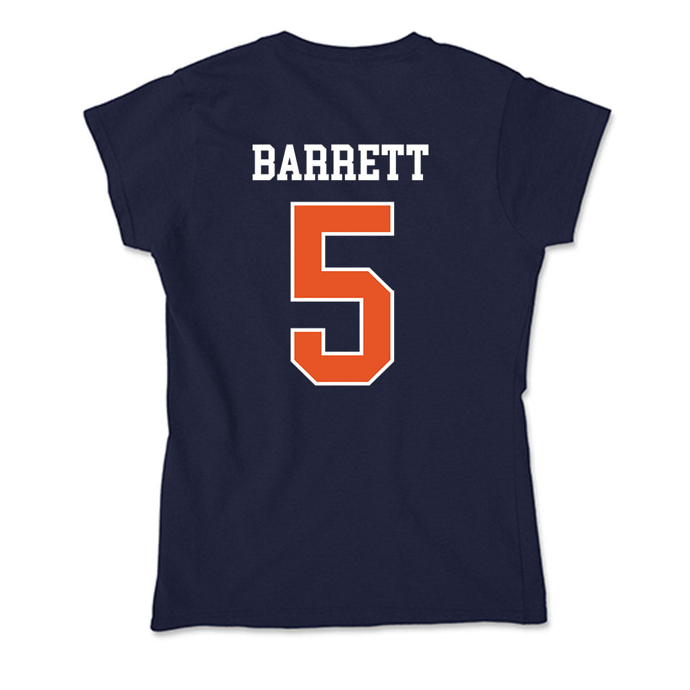 Utica - NCAA Men's Ice Hockey : Isaac Barrett - Soft Style Women’s T-Shirt-1