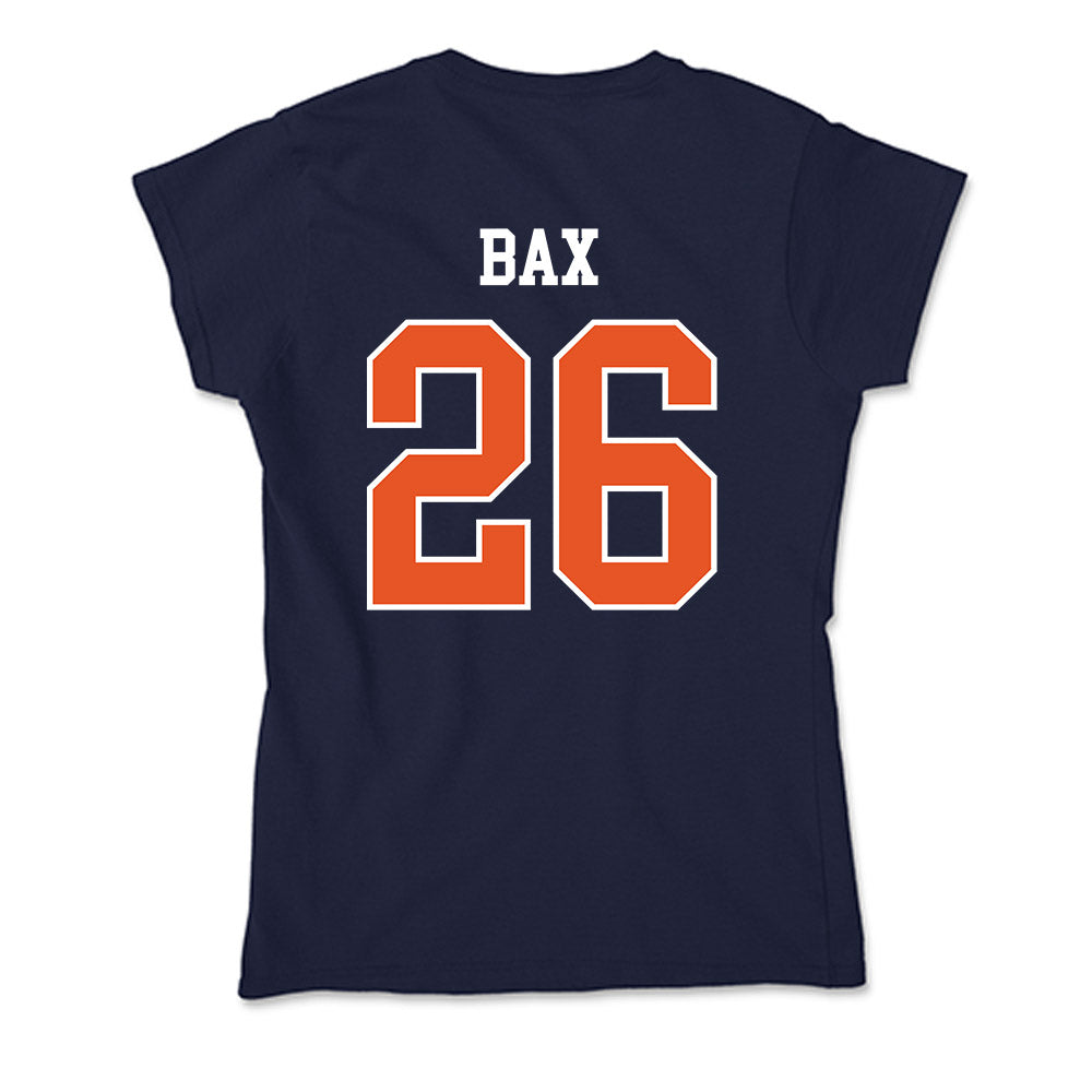 Utica - NCAA Men's Ice Hockey : Anthony Bax - Soft Style Women’s T-Shirt-1