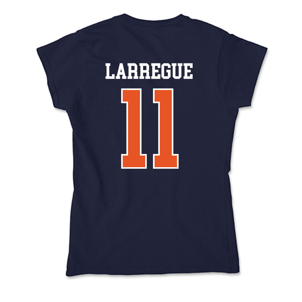 Utica - NCAA Men's Basketball : Jayden Larregue - Soft Style Women’s T-Shirt-1