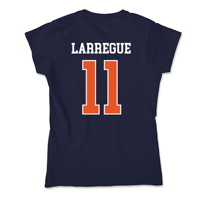 Utica - NCAA Men's Basketball : Jayden Larregue - Soft Style Women’s T-Shirt-1