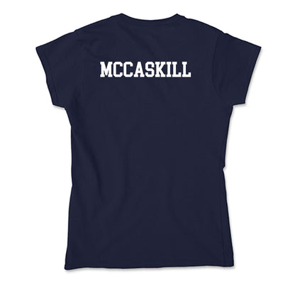 Utica - NCAA Men's Track & Field : Kaiden McCaskill - Soft Style Women’s T-Shirt-1