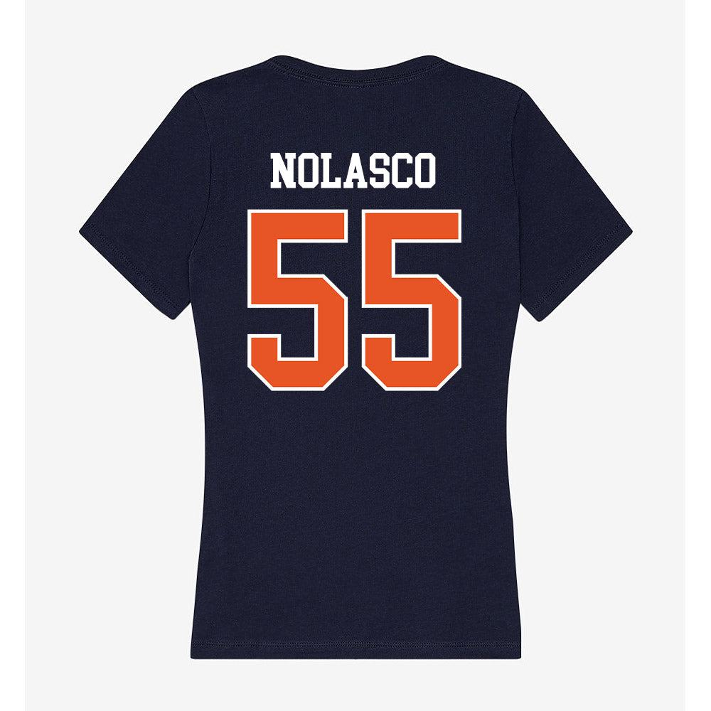 Utica - NCAA Football : Anthony Nolasco - Women's V-Neck T-Shirt-1