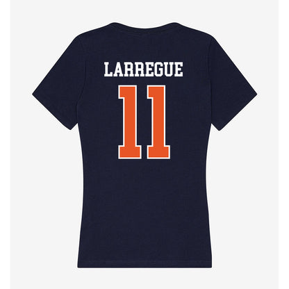 Utica - NCAA Men's Basketball : Jayden Larregue - Women's V-Neck T-Shirt-1