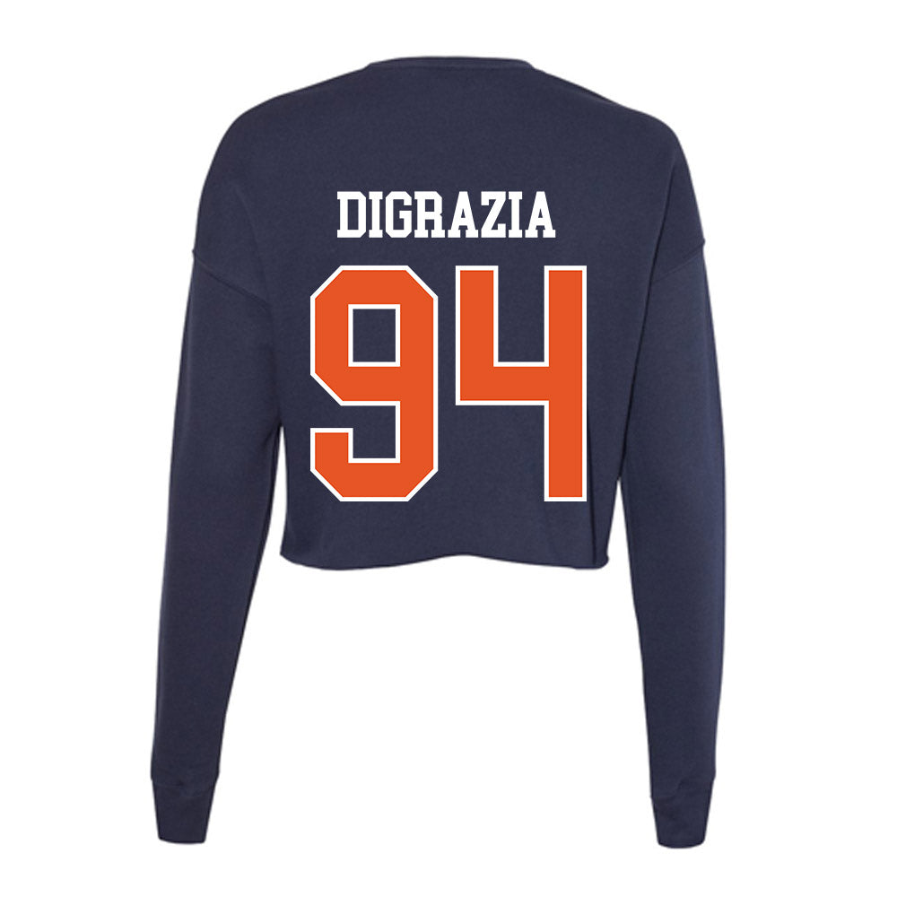 Utica - NCAA Women's Ice Hockey : Dylan DiGrazia - Women's Cropped Crew Fleece-1