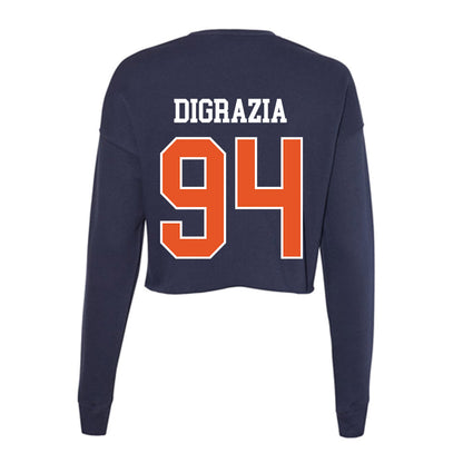 Utica - NCAA Women's Ice Hockey : Dylan DiGrazia - Women's Cropped Crew Fleece-1