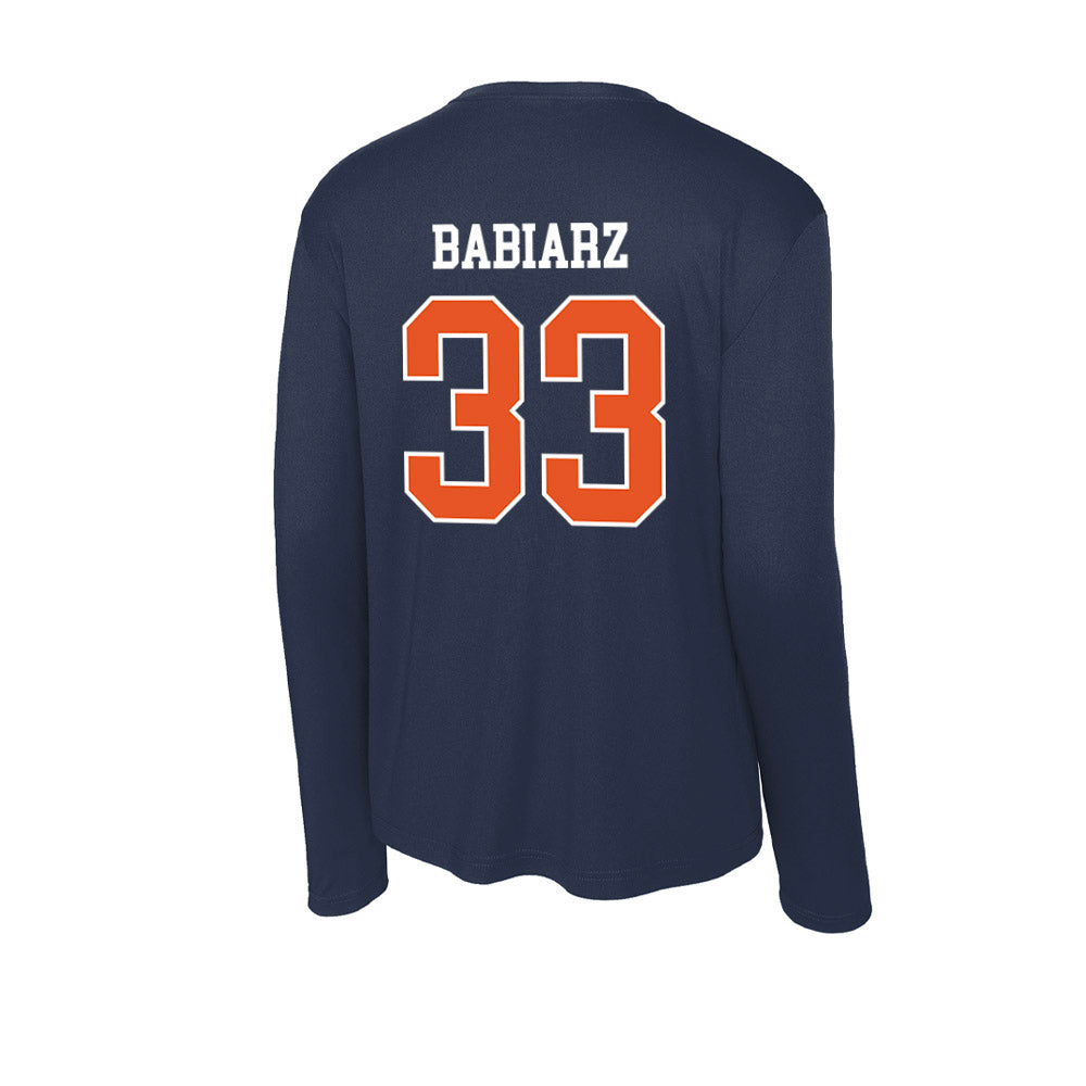 Utica - NCAA Football : Christian Babiarz - Activewear Long Sleeve T-Shirt-1