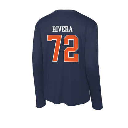 Utica - NCAA Football : Tyler Rivera - Activewear Long Sleeve T-Shirt-1