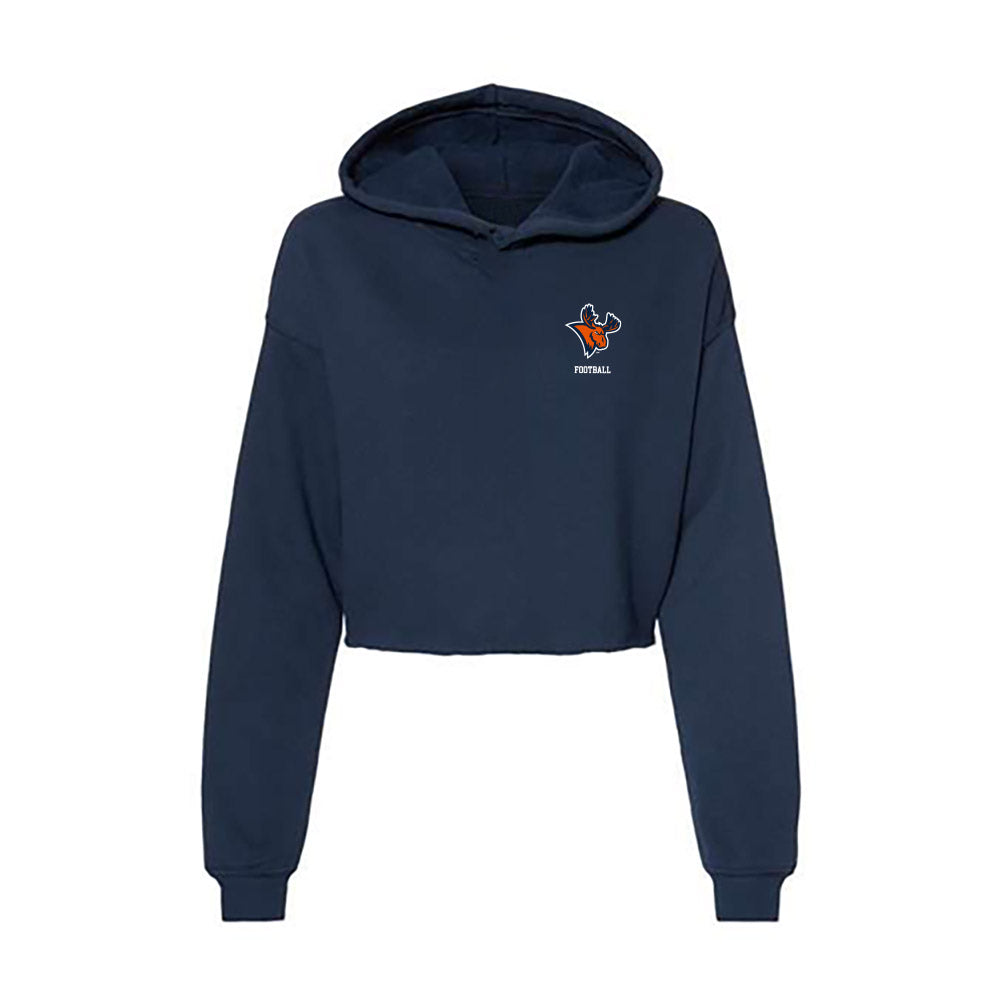 Utica - NCAA Football : Joshua Richardson - Women's Crop Fleece Hoodie-0