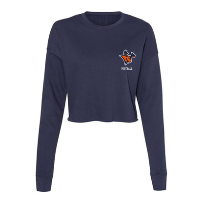 Utica - NCAA Football : Anthony Cobb - Women's Cropped Crew Fleece-0