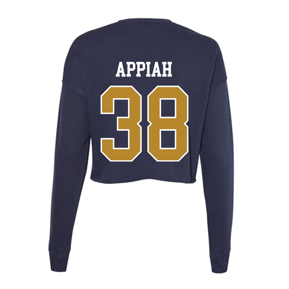 FIU - NCAA Football : Jesse Appiah - Women's Cropped Crew Fleece-1