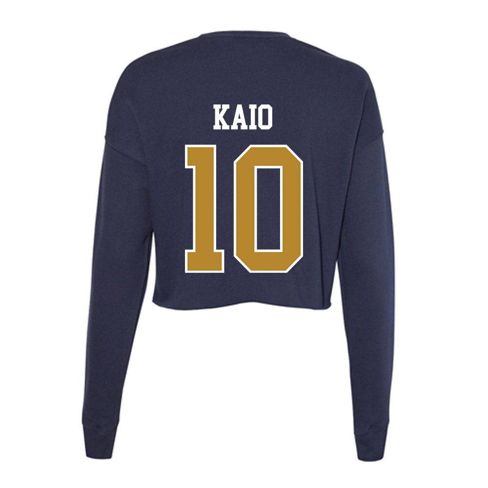 FIU - NCAA Women's Soccer : Chinatsu Kaio - Women's Cropped Crew Fleece-1
