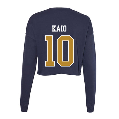 FIU - NCAA Women's Soccer : Chinatsu Kaio - Women's Cropped Crew Fleece-1