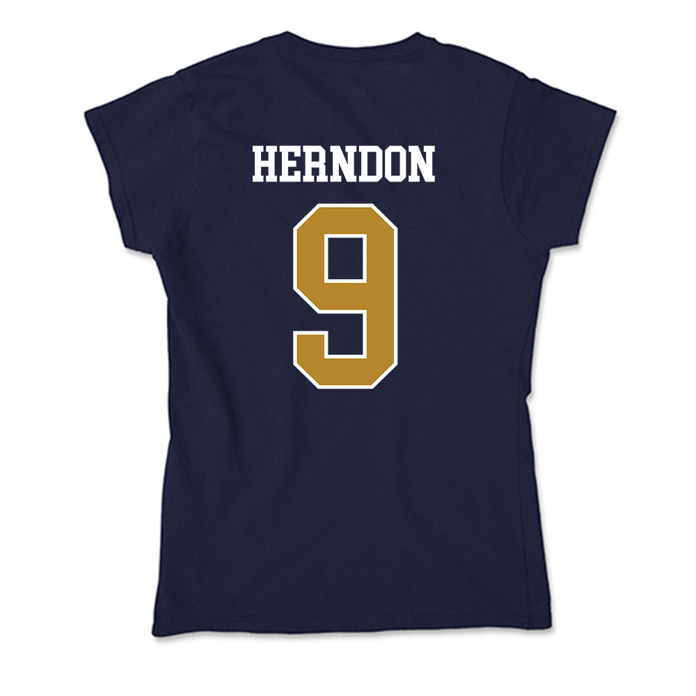 FIU - NCAA Women's Volleyball : Haley Herndon - Soft Style Women’s T-Shirt-1