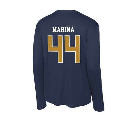 FIU - NCAA Women's Basketball : Claudia Marina - Activewear Long Sleeve T-Shirt-1
