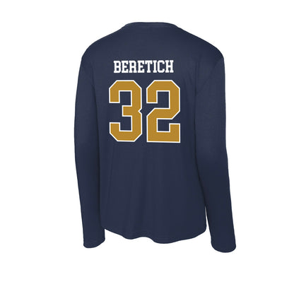 FIU - NCAA Women's Volleyball : Emma Beretich - Activewear Long Sleeve T-Shirt-1