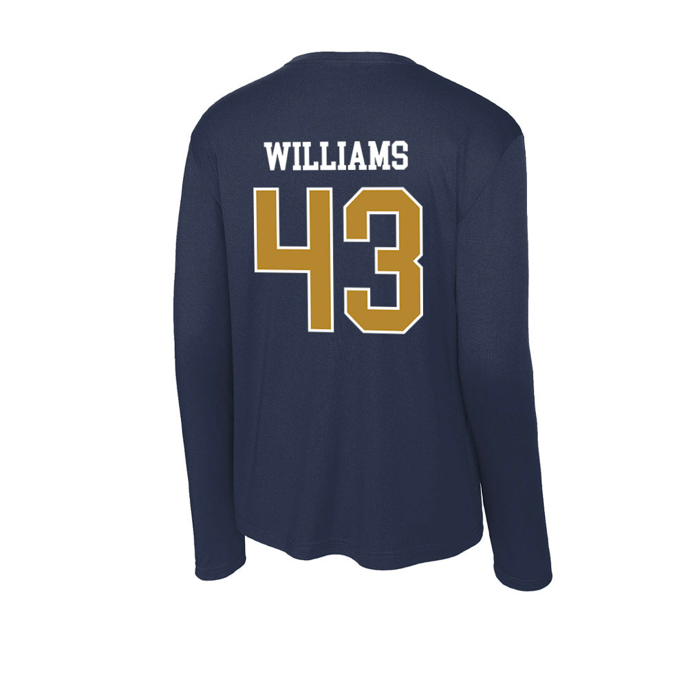FIU - NCAA Football : Robert Williams - Activewear Long Sleeve T-Shirt-1