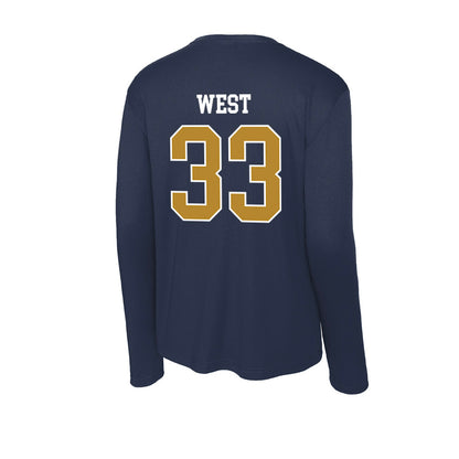 FIU - NCAA Baseball : Brylan West - Activewear Long Sleeve T-Shirt-1