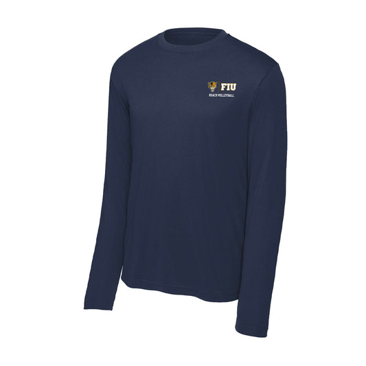FIU - NCAA Beach Volleyball : Madison Hobbs - Activewear Long Sleeve T-Shirt-0