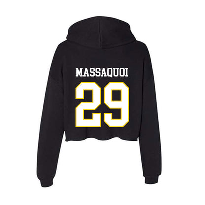 Southeastern - NCAA Football : Titus Massaquoi - Women's Crop Fleece Hoodie-1