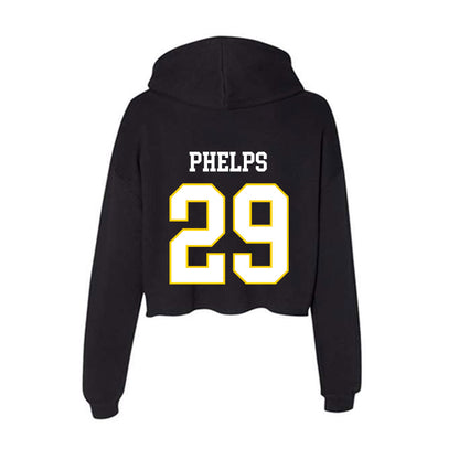 Southeastern - NCAA Baseball : Brayden Phelps - Women's Crop Fleece Hoodie-1