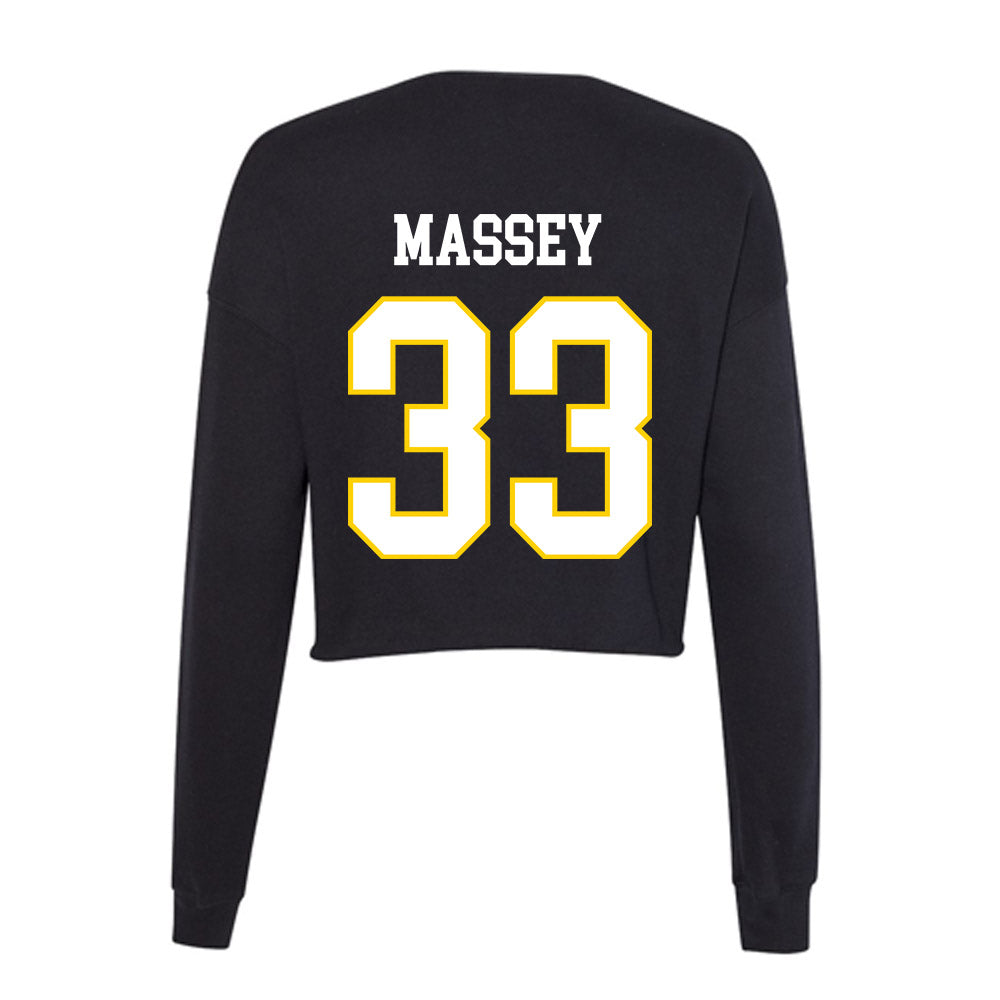 Southeastern - NCAA Baseball : Gabe Massey - Women's Cropped Crew Fleece-1